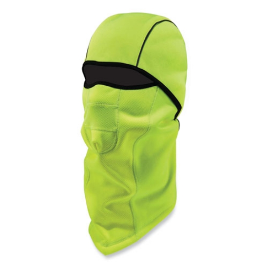 Picture of N-Ferno 6823 Hinged Balaclava Face Mask, Fleece, One Size Fits Most, Lime, Ships in 1-3 Business Days