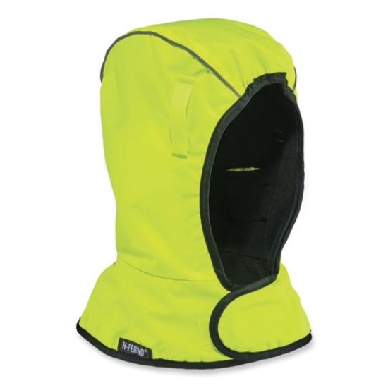Picture of N-Ferno 6842 2-Layer Poly Shoulder Winter Liner, Fleece/Polyester, One Size Fits Most, Lime, Ships in 1-3 Business Days