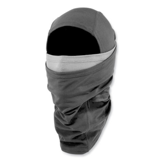 Picture of N-Ferno 6844 Dual-Layer Balaclava Face Mask, Nylon; Spandex, One Size Fits Most, Black, Ships in 1-3 Business Days