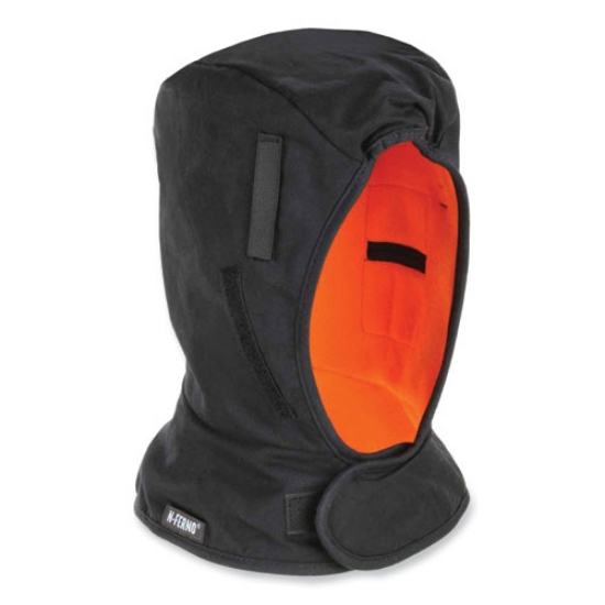 Picture of N-Ferno 6852 2-Layer Cotton Shoulder Winter Liner, Cotton/Fleece, One Size Fits Most, Black, Ships in 1-3 Business Days