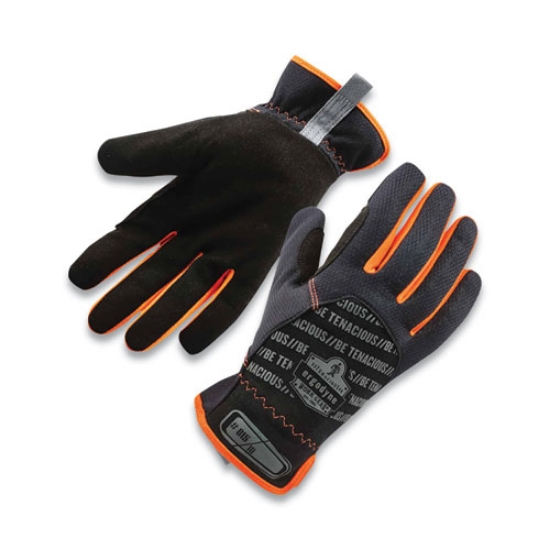 Picture of ProFlex 815 QuickCuff Mechanics Gloves, Black, Small, Pair, Ships in 1-3 Business Days