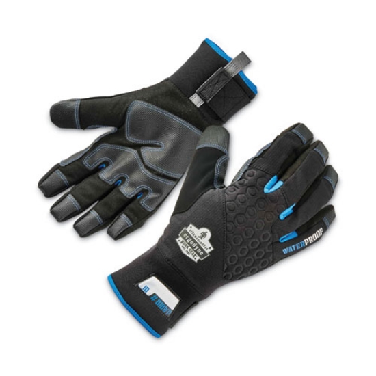 Picture of ProFlex 818WP Thermal WP Gloves with Tena-Grip, Black, Medium, Pair, Ships in 1-3 Business Days