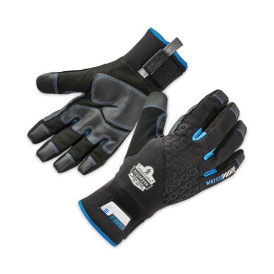 Picture of ProFlex 818WP Thermal WP Gloves with Tena-Grip, Black, Large, Pair, Ships in 1-3 Business Days