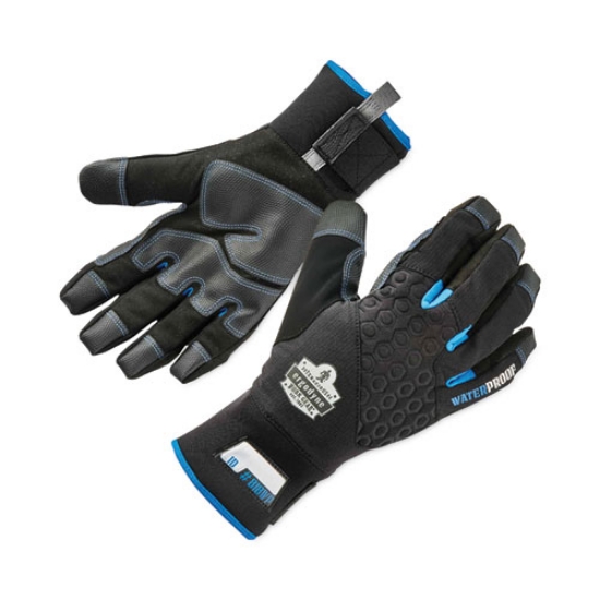 Picture of ProFlex 818WP Thermal WP Gloves with Tena-Grip, Black, 2X-Large, Pair, Ships in 1-3 Business Days