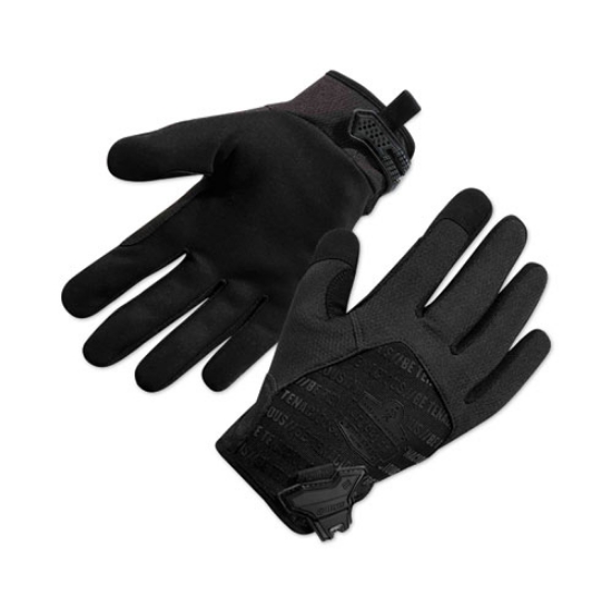 Picture of ProFlex 812BLK High-Dexterity Black Tactical Gloves, Black, 2X-Large, Pair, Ships in 1-3 Business Days