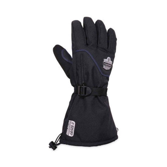 Picture of ProFlex 825WP Thermal Waterproof Winter Work Gloves, Black, Small, Pair, Ships in 1-3 Business Days