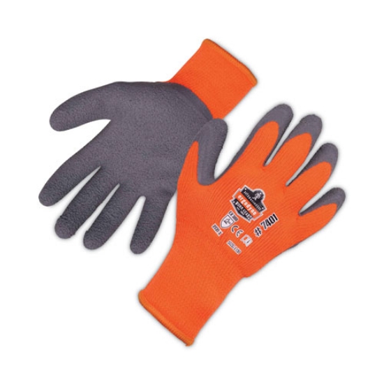 Picture of ProFlex 7401 Coated Lightweight Winter Gloves, Orange, X-Large, Pair, Ships in 1-3 Business Days