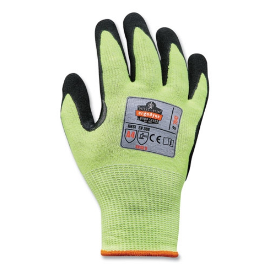 Picture of ProFlex 7041-CASE ANSI A4 Nitrile Coated CR Gloves, Lime, X-Large, 144 Pairs/Carton, Ships in 1-3 Business Days