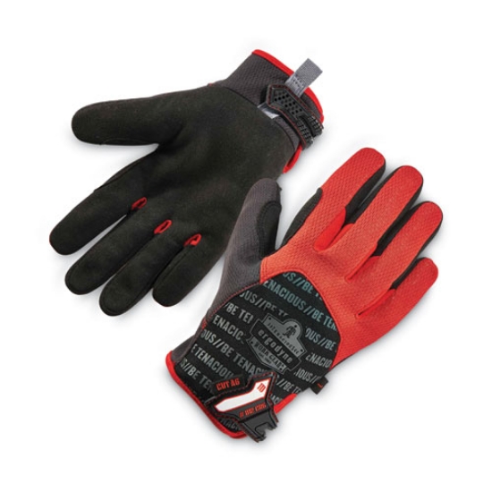 Picture of ProFlex 812CR6 ANSI A6 Utility and CR Gloves, Black, Large, Pair, Ships in 1-3 Business Days