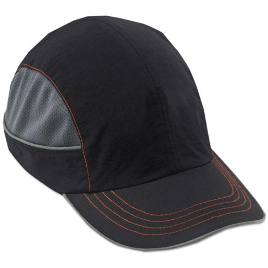 Picture of Skullerz 8950 Bump Cap Hat, Long Brim, Black, Ships in 1-3 Business Days