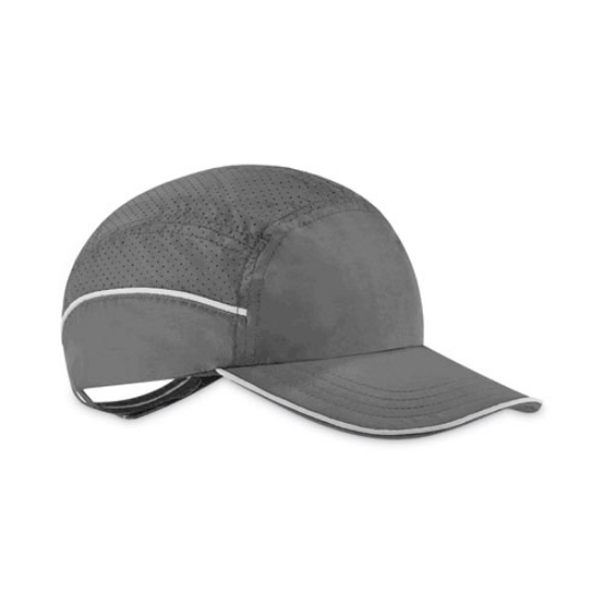 Picture of Skullerz 8955 Lightweight Bump Cap Hat, Long Brim, Black, Ships in 1-3 Business Days
