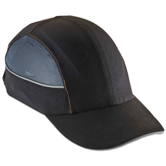 Picture of Skullerz 8960 Bump Cap with LED Lighting, Long Brim, Black, Ships in 1-3 Business Days