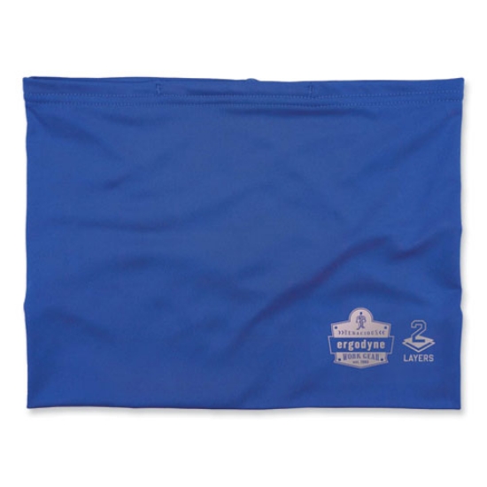 Picture of Chill-Its 6489 2-Layer Cooling Performance Knit Multi-Band, Polyester/Spandex, Small/Medium, Blue, Ships in 1-3 Business Days