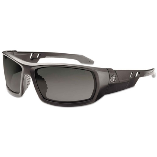 Picture of Skullerz Odin Safety Glasses, Matte Black Frame/Smoke Lens, Nylon/Polycarb, Ships in 1-3 Business Days