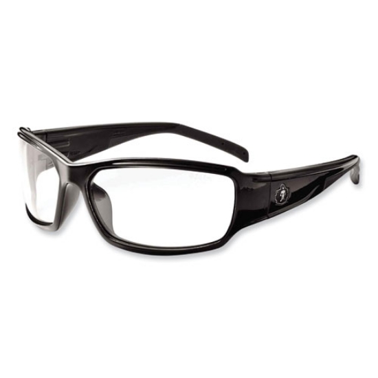 Picture of Skullerz Thor Safety Glasses, Black Nylon Impact Frame, Clear Polycarbonate Lens, Ships in 1-3 Business Days