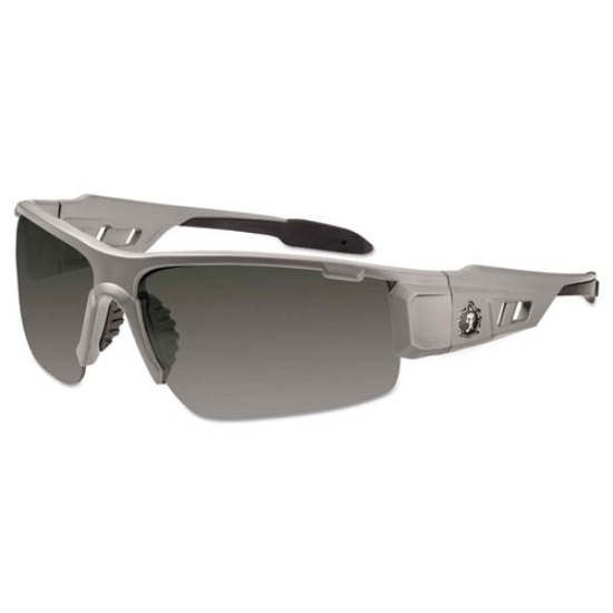 Picture of Skullerz Dagr Safety Glasses, Matte Gray Frame/Smoke Lens, Nylon/Polycarb, Ships in 1-3 Business Days