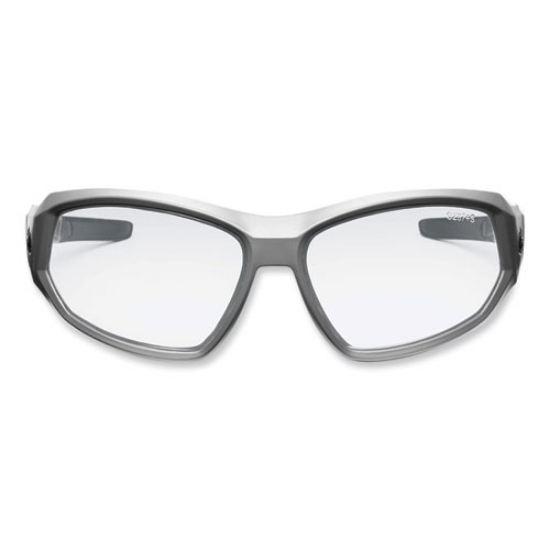 Picture of Skullerz Loki Safety Glasses/Goggles, Matte Gray Nylon Impact Frame, Anti-Fog Clear Polycarb Lens, Ships in 1-3 Business Days