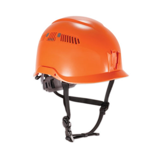 Picture of Skullerz 8975 Class C Safety Helmet, 6-Point Ratchet Suspension, Orange, Ships in 1-3 Business Days