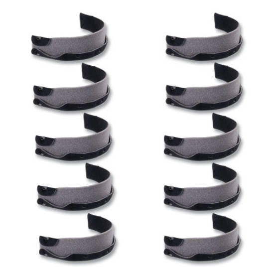 Picture of Skullerz 8990 Lightweight Hard Hat Sweatband Replacement, Polyester, Black, 10/Pack, Ships in 1-3 Business Days