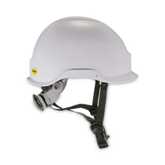 Picture of Skullerz 8974-MIPS Class E Safety Helmet with MIPS Elevate Ratchet Suspension, White, Ships in 1-3 Business Days