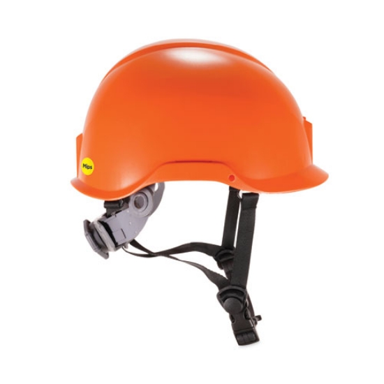Picture of Skullerz 8974-MIPS Class E Safety Helmet with  MIPS Elevate Ratchet Suspension, Orange, Ships in 1-3 Business Days