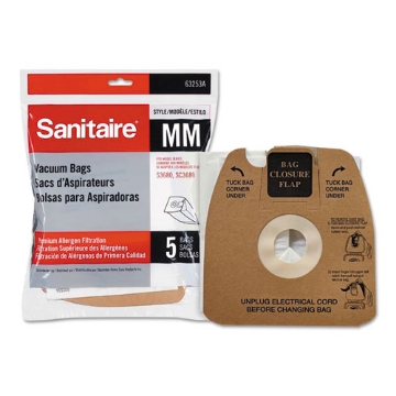 Picture of Style MM Disposable Dust Bags with Allergen Filter for SC3683A/SC3683B, 5/Pack
