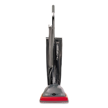 Picture of Tradition Upright Vacuum Sc679j, 12" Cleaning Path, Gray/red/black