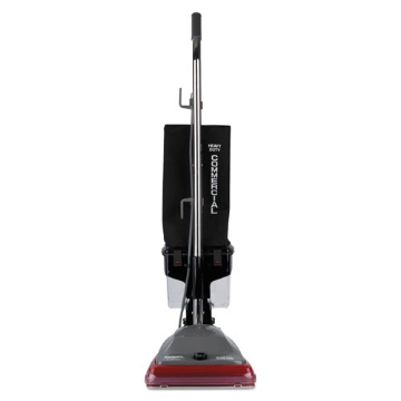 Picture of Tradition Upright Vacuum Sc689a, 12" Cleaning Path, Gray/red/black