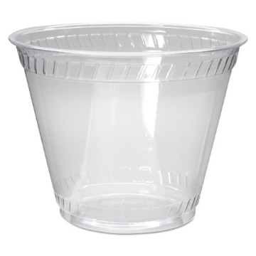 Picture of Greenware Cold Drink Cups, 9 Oz, Clear, Old Fashioned, 50/sleeve, 20 Sleeves/carton