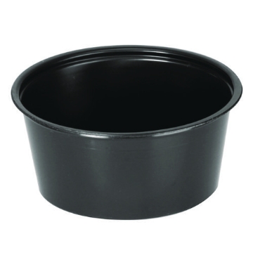 Picture of Portion Cups, 2 oz, Black, 2,500/Carton