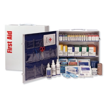 Picture of Ansi 2015 Class A+ Type I And Ii Industrial First Aid Kit 100 People, 676 Pieces, Metal Case