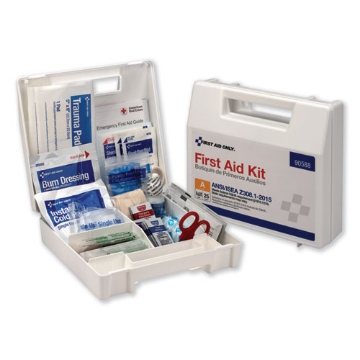 Picture of Ansi 2015 Compliant Class A Type I And Ii First Aid Kit For 25 People, 89 Pieces, Plastic Case