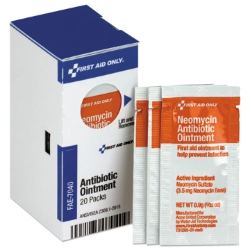 Picture of Refill For Smartcompliance General Cabinet, Antibiotic Ointment, 0.9g Packet, 20/box