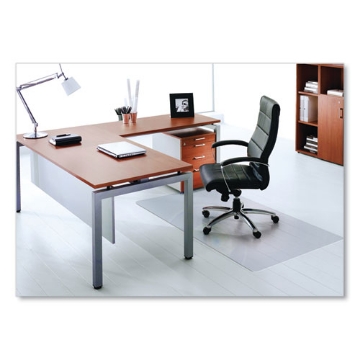 Picture of Cleartex Ultimat Polycarbonate Chair Mat For Hard Floors, 48 X 53, Clear