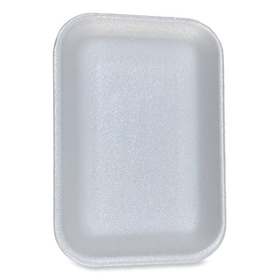 Picture of Meat Trays, #2. 8.5 x 6.03 x 1.11, White, 500/Carton