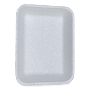 Picture of Meat Trays, #3P, 8.7 x 6.6 x 1.1, White, 400/Carton