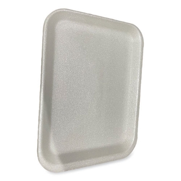 Picture of Meat Trays, #4S, 9.5 x 7.25 x 0.5, White, 500/Carton