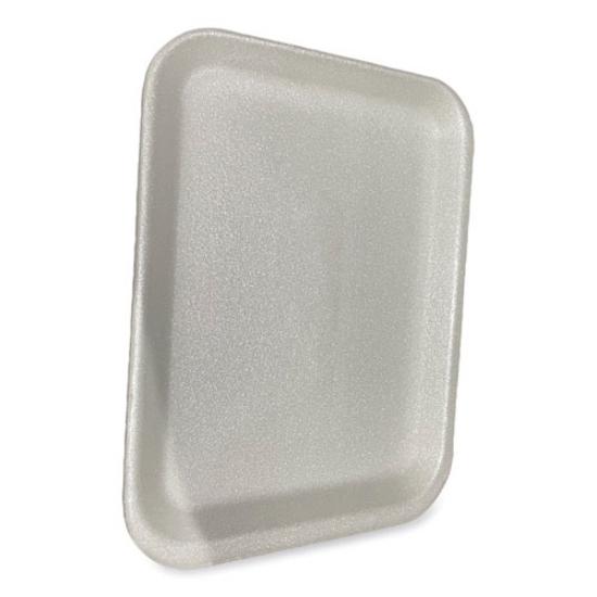 Picture of Meat Trays, #4S, 9.5 x 7.25 x 0.5, White, 500/Carton