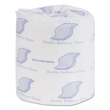 Picture of Bath Tissue, Wrapped, Septic Safe, 2-Ply, White, 300 Sheets/roll, 96 Rolls/carton