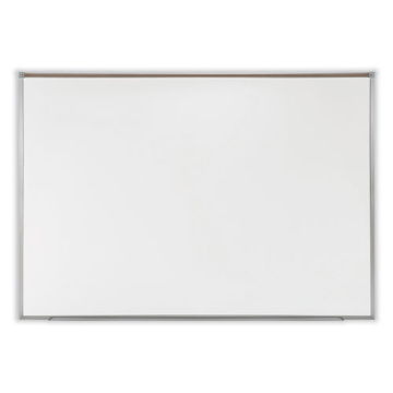 Picture of Proma Magnetic Porcelain Projection Whiteboard w/Satin Aluminum Frame, 48.5 x 36.5, White Surface,Ships in 7-10 Business Days