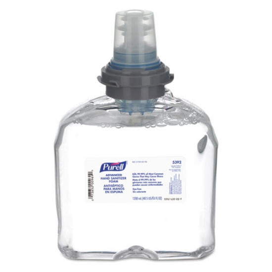 Picture of Advanced Hand Sanitizer TFX Refill, Foam, 1,200 mL, Unscented, 2/Carton