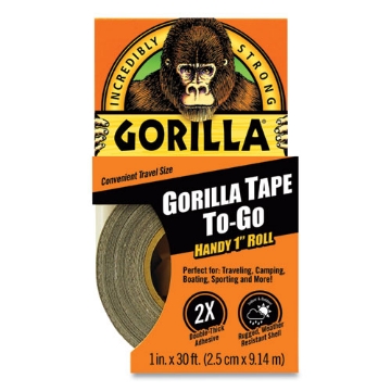 Picture of Gorilla Tape, 1.5" Core, 1" X 10 Yds, Black