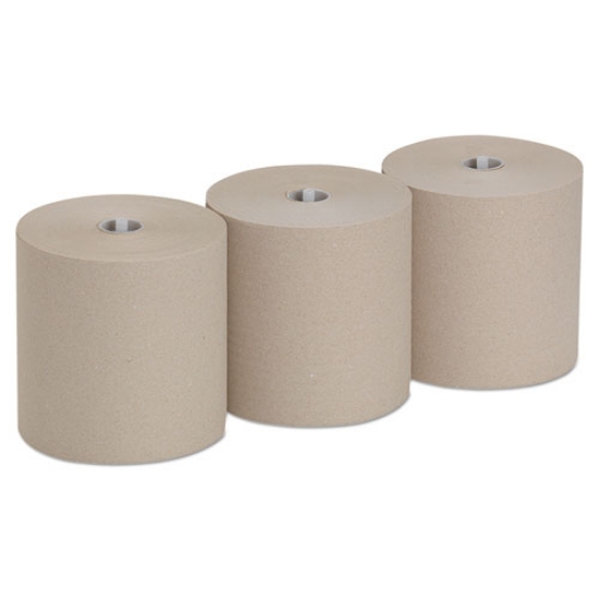 Picture of Pacific Blue Ultra Paper Towels, 1-Ply, 7.87" x 1,150 ft, Natural, 3 Rolls/Carton