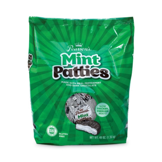 Picture of Mint Patties,175 Individually Wrapped, 3 Lb Bag, Ships In 1-3 Business Days