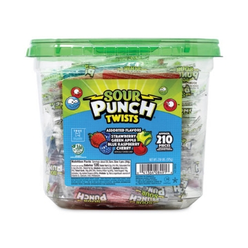 Picture of Twists, Variety, 2.59 Lb Tub, Approx. 210 Pieces, Ships In 1-3 Business Days