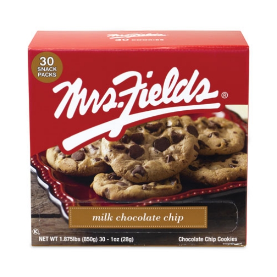 Picture of Milk Chocolate Chip Cookies, 1 oz, Indidually Wrapped Pack, 30/Carton, Ships in 1-3 Business Days