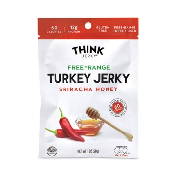 Picture of Sriracha Honey Turkey Jerky, 1 Oz Pouch, 12/pack, Ships In 1-3 Business Days