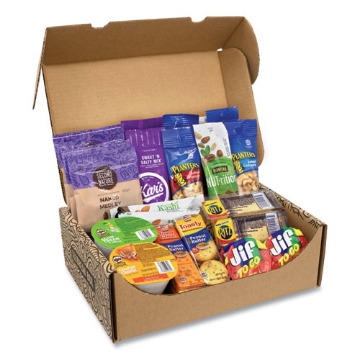 Picture of On The Go Snack Box, 27 Assorted Snacks/Box, Ships in 1-3 Business Days
