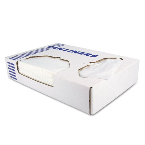 Picture of Linear Low-Density Can Liners, 30 Gal, 0.9 Mil, 30" X 36", White, 200/carton