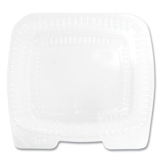 Picture of Handi-Lock Single Compartment Food Container, 5.63 w x 3.25 d, Clear, Plastic, 500/Carton